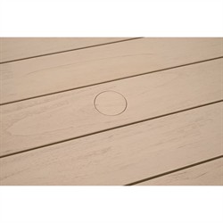 Samuel Coastal Beach Washed Teak Outdoor Rectangular Outdoor Dining Table -72"|