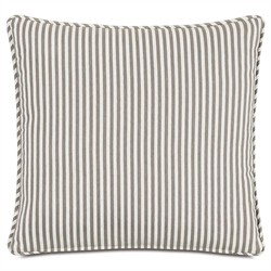 Wimcy Updated Traditional Beige Performance Indoor Outdoor Throw Pillow - 20x20|