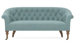 Nanette Raindrop Velvet Loveseat - 66"|