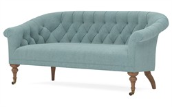 Nanette Flagstone Velvet Loveseat - 66"|
