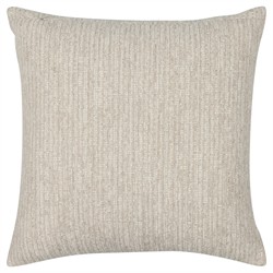 Jero Coastal Beach Beige Lattice Indoor Outdoor Throw Pillow - 20x20|