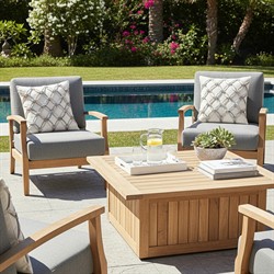 Keaton Coastal Beige Rope Indoor Outdoor Throw Pillow - 20x20|