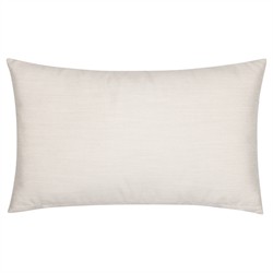 Keaton Coastal Beige Rope Indoor Outdoor Lumbar Pillow - 12x20|