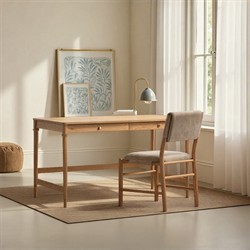 Alistair Updated Traditional Natural Oak Desk|