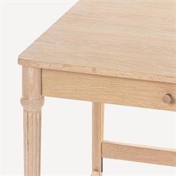 Alistair Updated Traditional Natural Oak Desk|