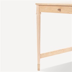 Alistair Updated Traditional Natural Oak Desk|