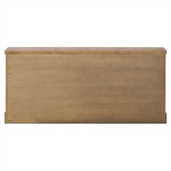 Diego Updated Traditional Honey Brown Oak Double Dresser|