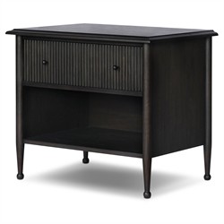 Eloise Smoked Black Mindi Nightstand|