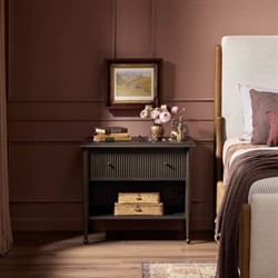 Eloise Smoked Black Mindi Nightstand|