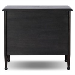Eloise Smoked Black Mindi Nightstand|