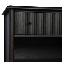 Eloise Smoked Black Mindi Nightstand|