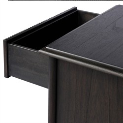 Eloise Smoked Black Mindi Nightstand|