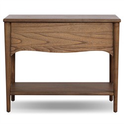 Lizzy Amber Sungkai Veneer Nightstand|