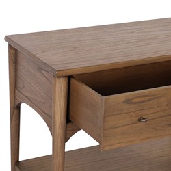 Lizzy Amber Sungkai Veneer Nightstand|