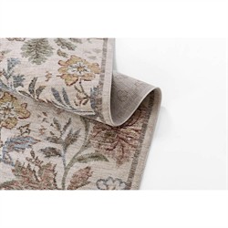 Linden Updated Traditional Beige Floral Patterened Rug - 5'3"x7'6"|