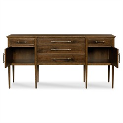 Osprey Updated Traditional Kona Wood Sideboard|