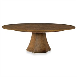 Sundrift Updated Traditional Kona Wood Jupe Extendable Dining Table - 66-85"|