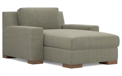 Henri Tuscan Hills Velvet Chaise|