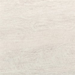 Beatrix Updated Traditional White Washed Mango Wood Round Coffee Table|