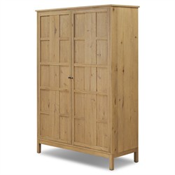 Constance Rustic Lodge Natural Oak Cabinet|