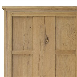 Constance Rustic Lodge Natural Oak Cabinet|
