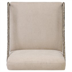 Alonzo Modern Classic Cream Office Desk Chair |