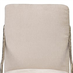 Alonzo Modern Classic Cream Office Desk Chair |