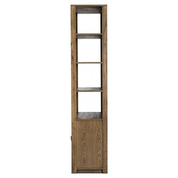 Bedford Rustic Lodge Natural Oak Bookcase|