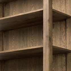 Bedford Rustic Lodge Natural Oak Bookcase|