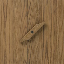 Bedford Rustic Lodge Natural Oak Bookcase|