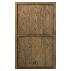 Bedford Rustic Lodge Natural Oak Cabinet|