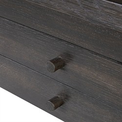 Lalaine Modern Classic Black Oak Desk|