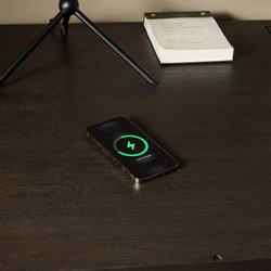 Lalaine Modern Classic Black Oak Desk|