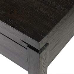 Lalaine Modern Classic Black Oak Desk|