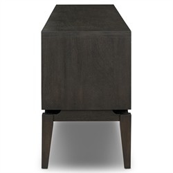 Lalaine Modern Classic Black Oak Media Console - 84"|