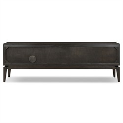 Lalaine Modern Classic Black Oak Media Console - 84"|