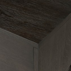 Lalaine Modern Classic Black Oak Media Console - 84"|