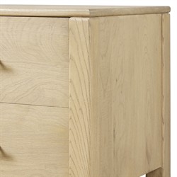 Blake Modern Classic Light Wash Wood Media Console - 80"|