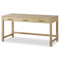 Blake Modern Classic Light Wash Wood Writing Desk|