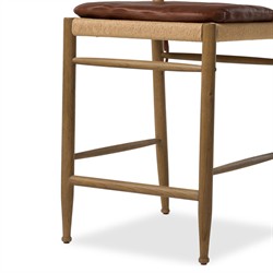 Brielle Dulane Mahogany Smoked Grey Oak Counter|