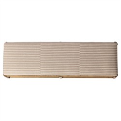 Eleanor Rodin Sand Stripe Accent Bench|