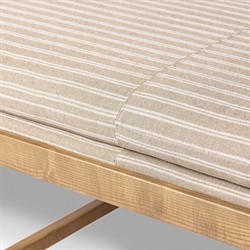 Eleanor Rodin Sand Stripe Accent Bench|