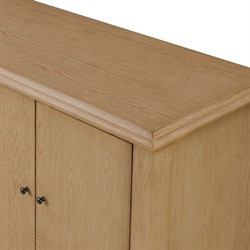 Fairview Coastal Beach Light Wash Oak Media Console - 92"|