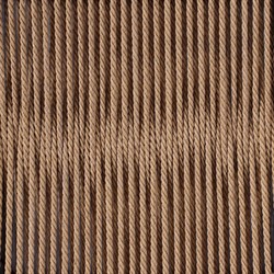 Mercer Coastal Beach Brown Woven Rope Outdoor Sofa - 96"|