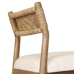 Raynor Coastal Beach Natural Wood Counter Stool|