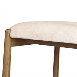 Raynor Coastal Beach Natural Wood Counter Stool|