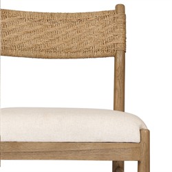 Raynor Coastal Beach Natural Wood Dining Chair|