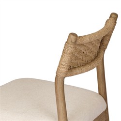 Raynor Coastal Beach Natural Wood Dining Chair|