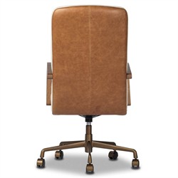 Timeo Modern Classic Off White Performance Desk Chair|