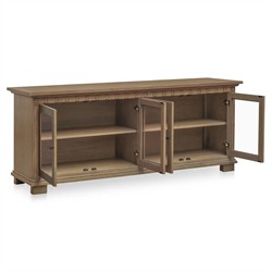 Lillia Updated Traditional Brown Wood Sideboard|